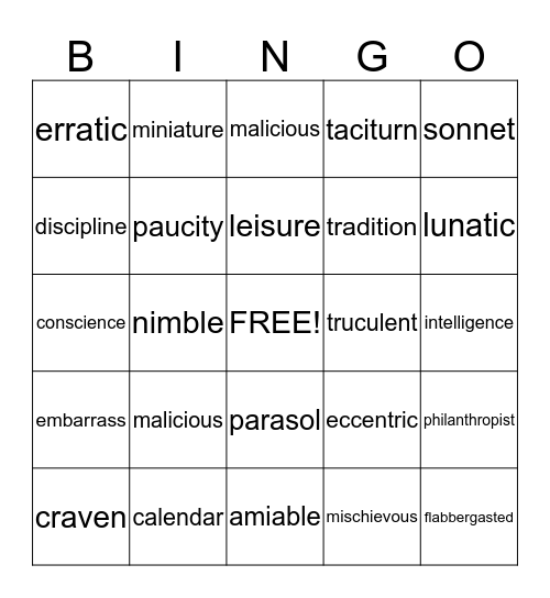 year-end-vocabulary-review-bingo-card