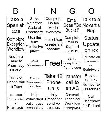 ScriptHero AC Bingo Card