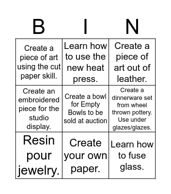 Minh Anh's Bingo Card Bingo Card