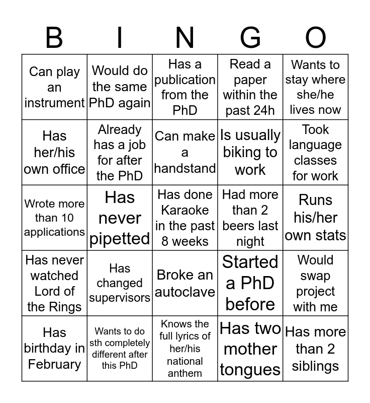 phd comics seminar bingo