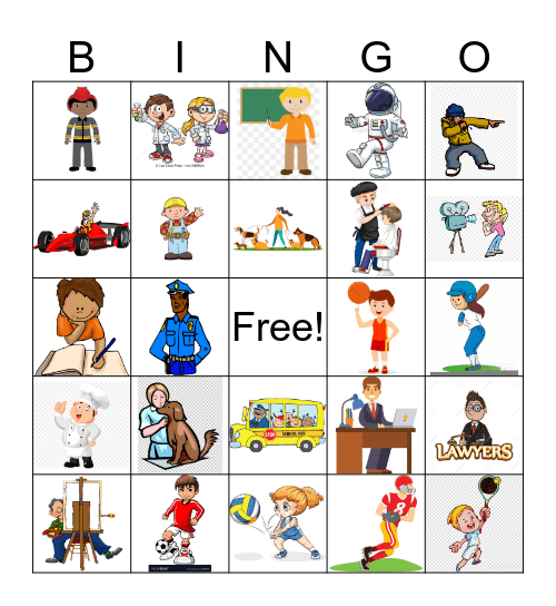 JOB BINGO Card
