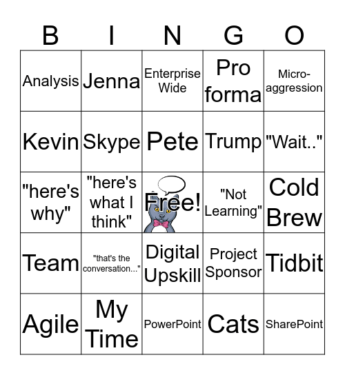 American Water L&D Bingo Card