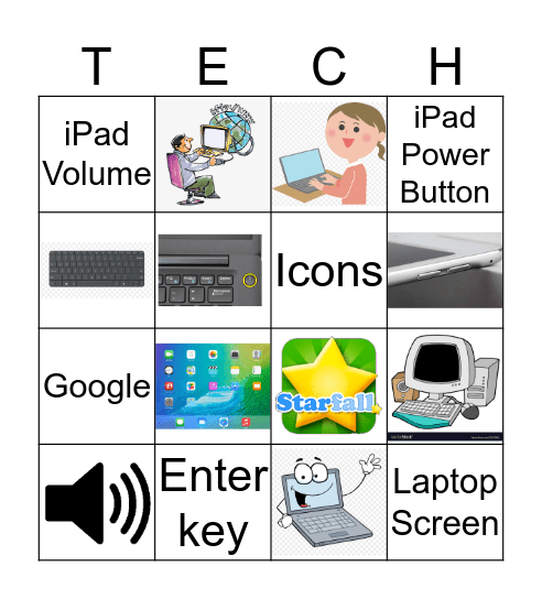 TECHNOLOGY BINGO Card