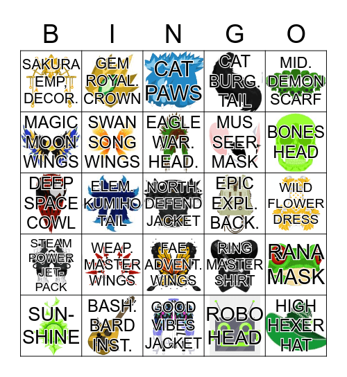 OurWorld Whisper Bingo Contest Bingo Card