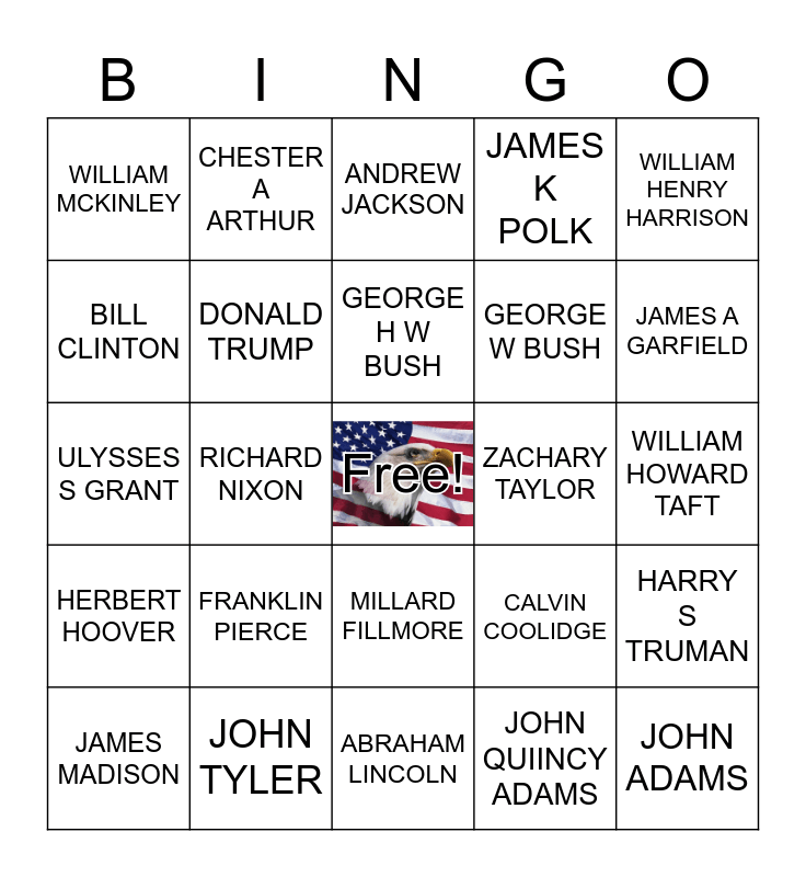 presidents-bingo-bingo-card