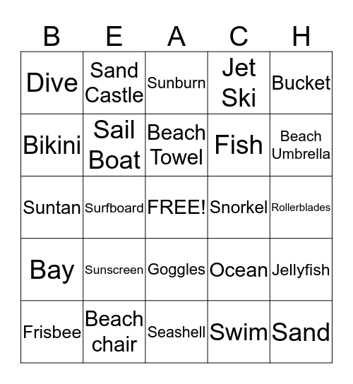 Bingo! Bingo Card