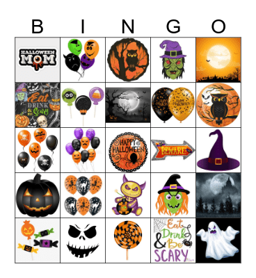 HALLOWEEN Bingo Card