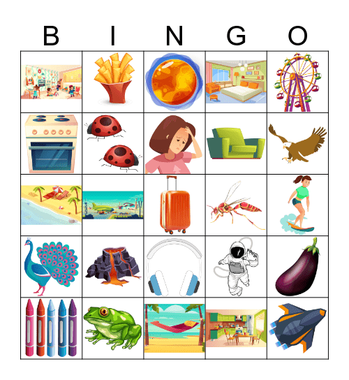 Image Bingo 2020 - Version 1 Bingo Card