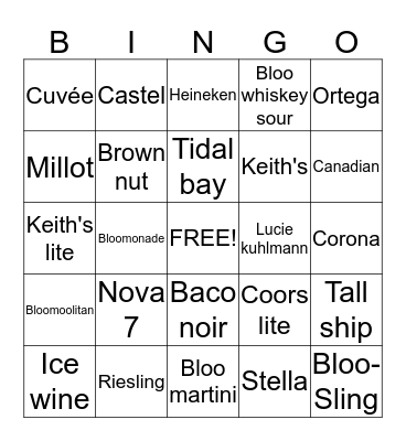 BTB Bingo Card
