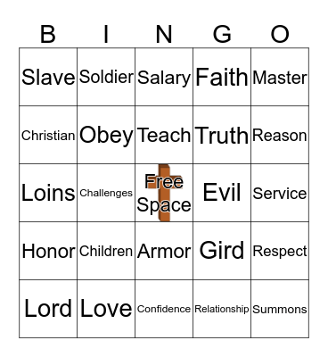 The Relationship Between Children & Parents Bingo Card