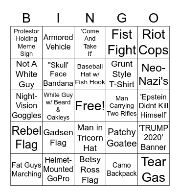VIRGINIA 2A RALLY BINGO! Bingo Card