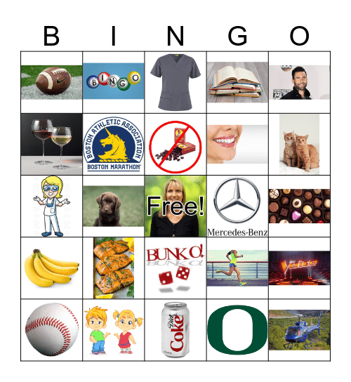 Helen's 40th Anniversary BINGO Card