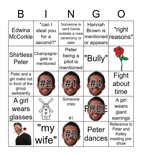 BAE'S BIRTHDAY BACH BINGO BOARD Bingo Card