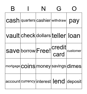 Speaking Bingo  Bingo Card