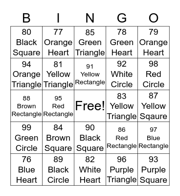 Inuinnaqtun Bingo Card