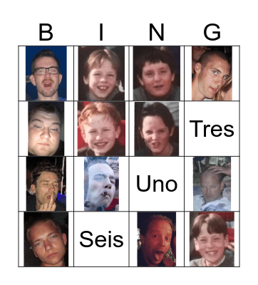 DE GROTE FP BINGO! Bingo Card