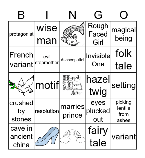 *~ Cinderella Bingo ~* Bingo Card