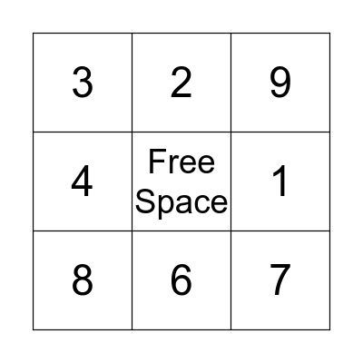 Before and After BINGO! Bingo Card