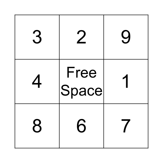 Before and After BINGO! Bingo Card