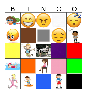 Hupa Language Bingo Card