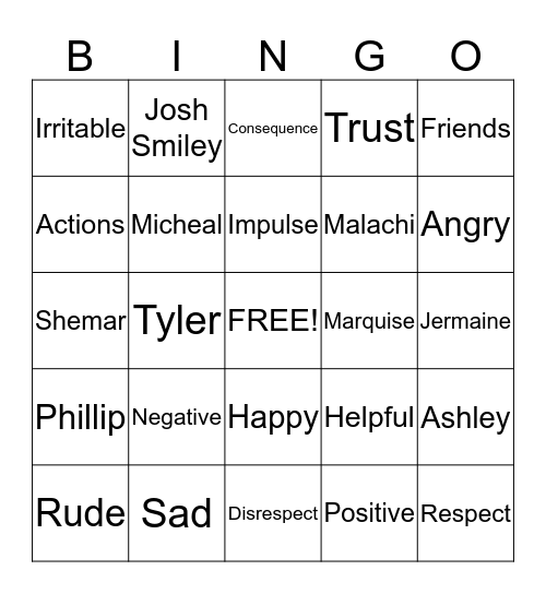 TherapuerUntitled Bingo Card