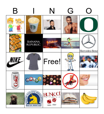 Helen's 40th Anniversary BINGO Card