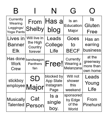 Leadership Bingo 2020 Bingo Card