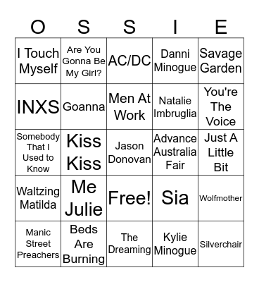 Julesbox Bingo Card