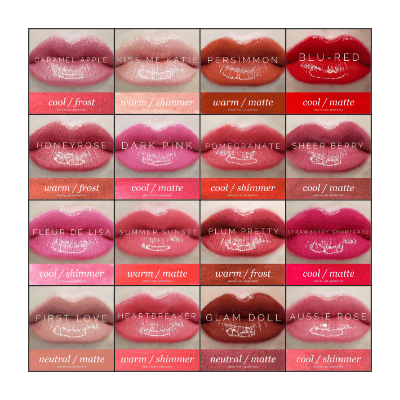 LipSense Loteria Bingo Card