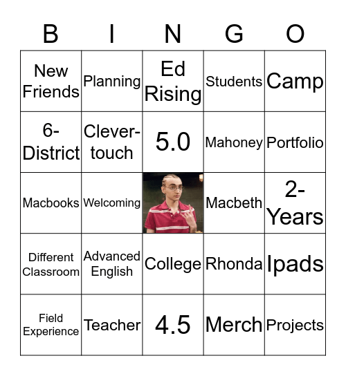 Teaching Professions Bingo!! Bingo Card