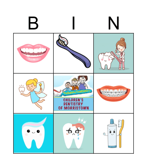 Toothy Bingo! Bingo Card