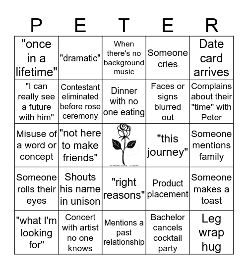 Most Dramatic Bingo Game Ever Bingo Card