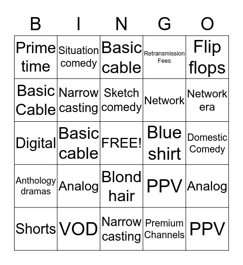 WE MASS Bingo Card