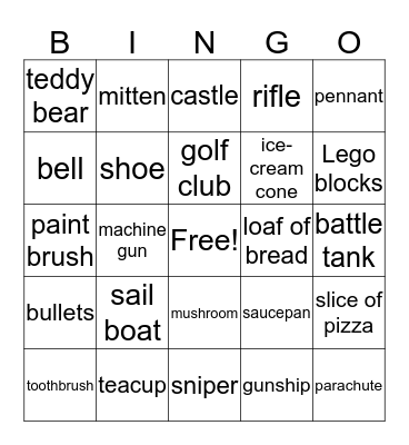 S U P E R Bingo Card