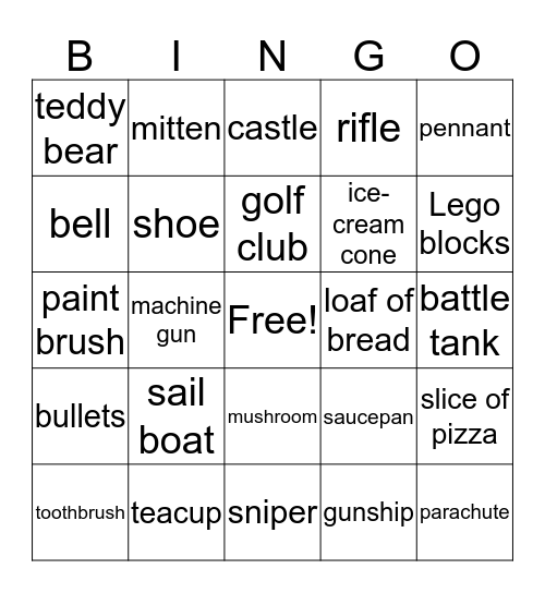 S U P E R Bingo Card