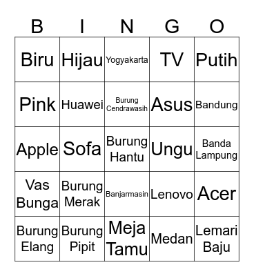 BuiBui Bingo Card