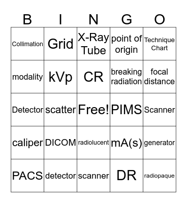 DIGITAL BINGO Card