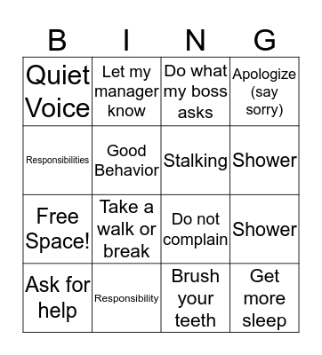 Soft Skills Bingo Card