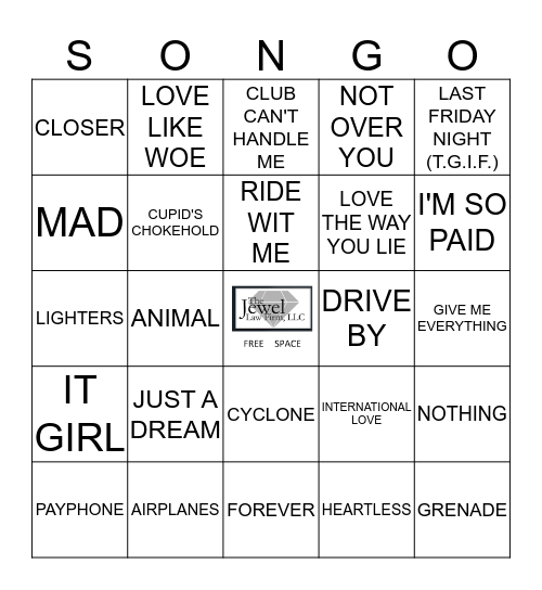 EARLY 2000'S Bingo Card