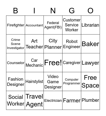 Community Bingo Card