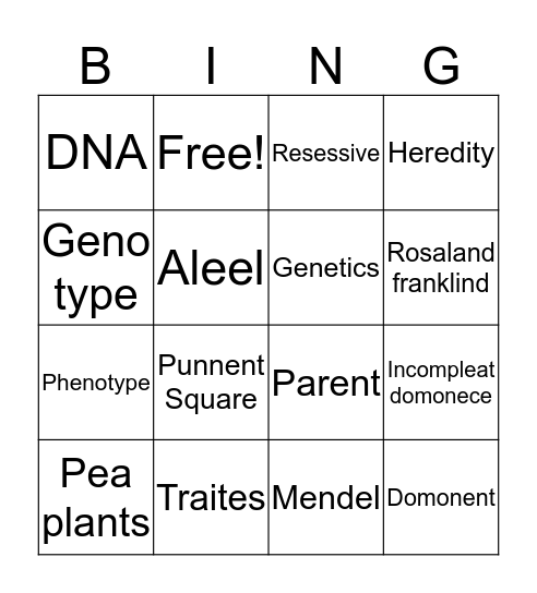 YEEEEET!!!!!! Bingo Card