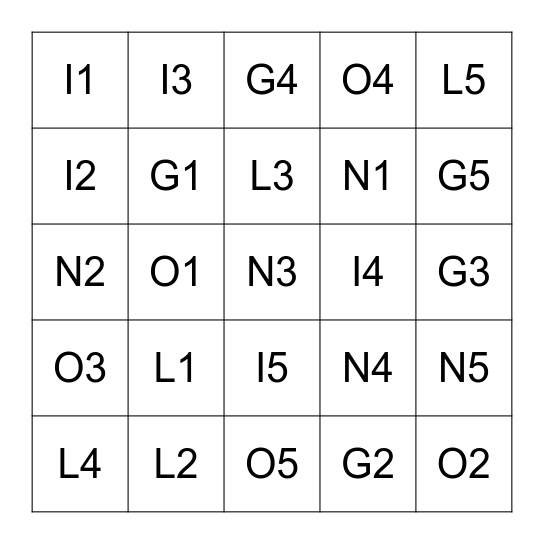 Prefix-Suffix Lingo 456           pg.1 Bingo Card