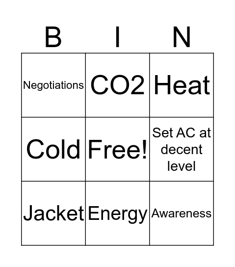 Responsible production and consumption  Bingo Card