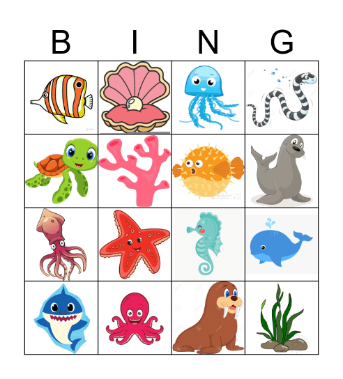 Shark Do Do Do Bingo Card