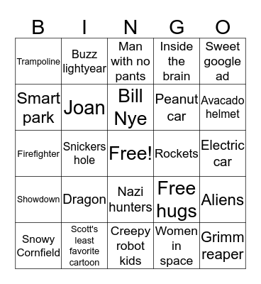 Super Bowl 2020! Bingo Card