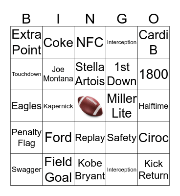 SPORTS Bingo Card