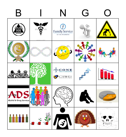 No Buzz Bingo Card