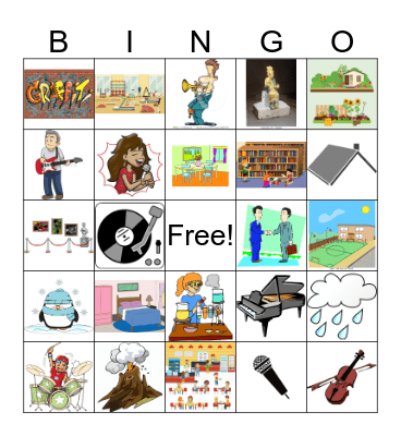 Units 1 and 2 Bingo Card