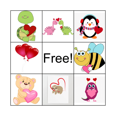 Valentine's Day Bingo Card