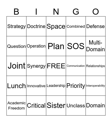 Polifka bingo Card